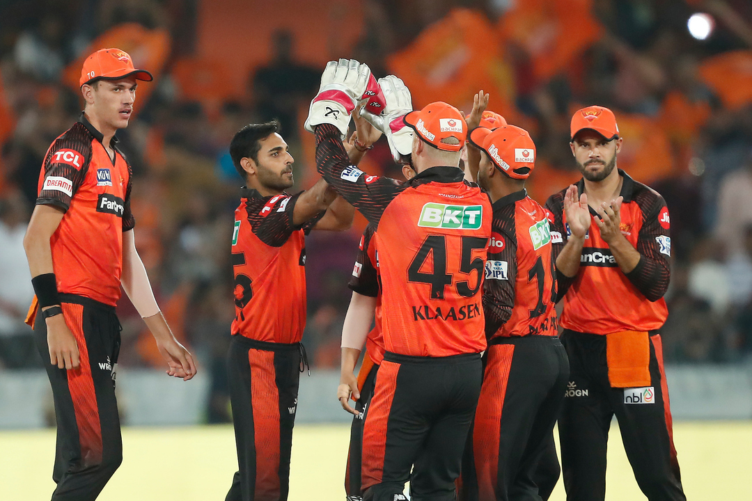 First ball strike: Bhuvneshwar removes Prabhsimran