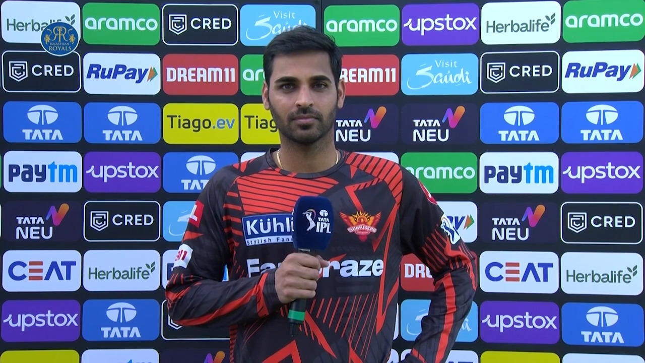 M52: RR vs SRH – Bhuvneshwar Kumar Interview