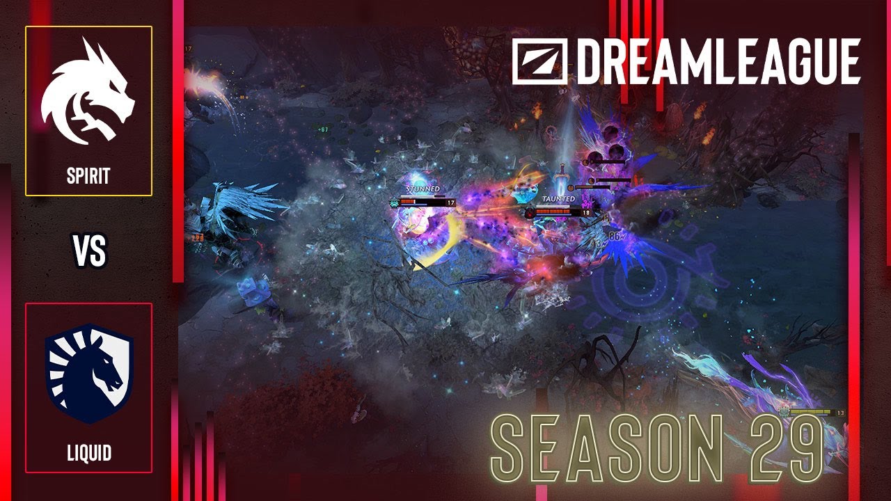 SPIRIT vs LIQUID - HIGHLIGHTS - DreamLeague S29 background