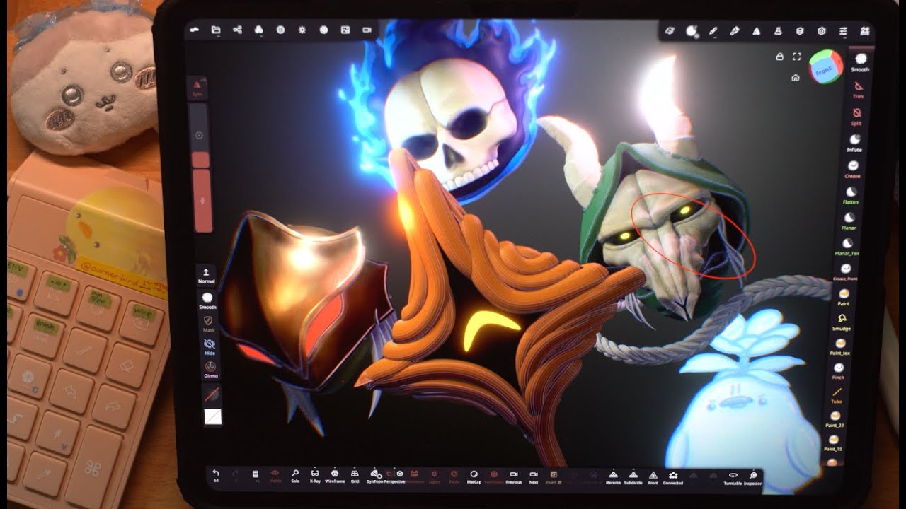 Nomad Sculpt Live Stream - Sculpting Slay The Spire 2 Characters - Defect
