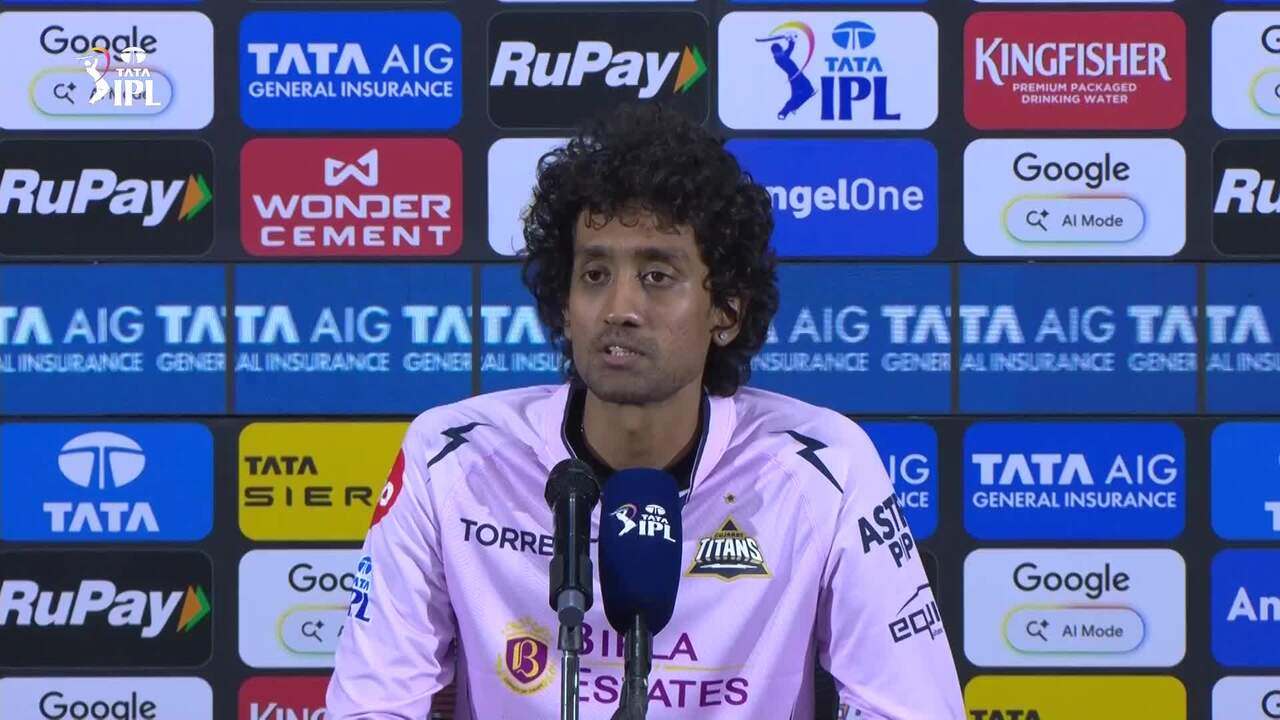 Sai Sudharsan played a wonderful knock: Sai Kishore