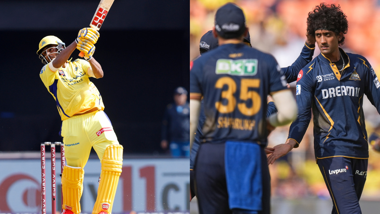 6 & OUT! Sai Kishore's perfect reply to Urvil Patel