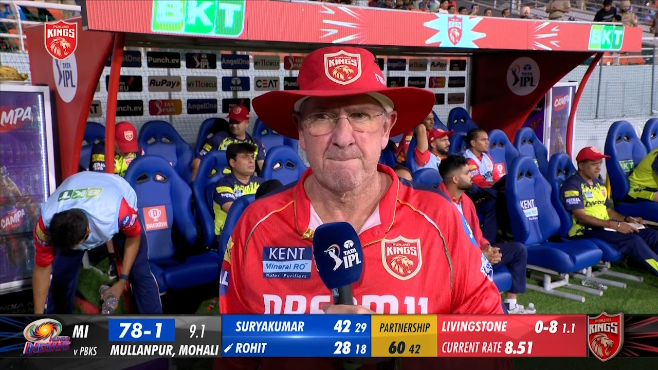 M33: PBKS vs MI – Trevor Bayliss Interview