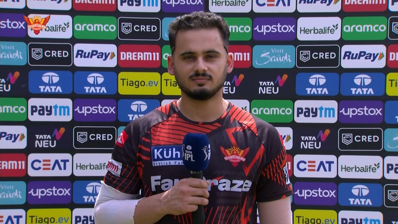 M58: SRH vs LSG – Abdul Samad Interview