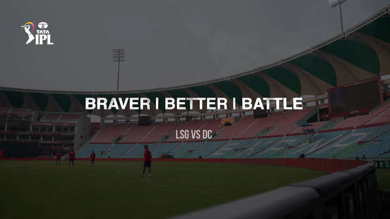 Braver. Better. Battle - LSG v DC background