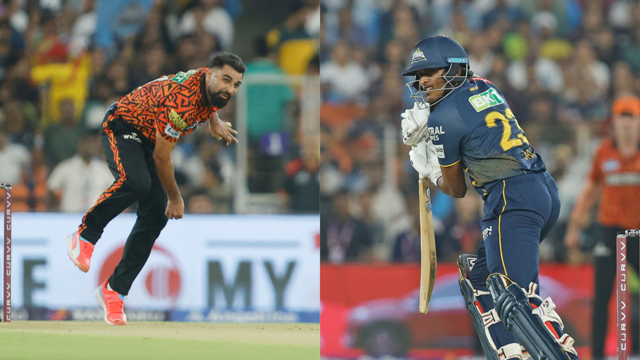 4,4,4,4,4: Sai Sudharsan takes on Shami