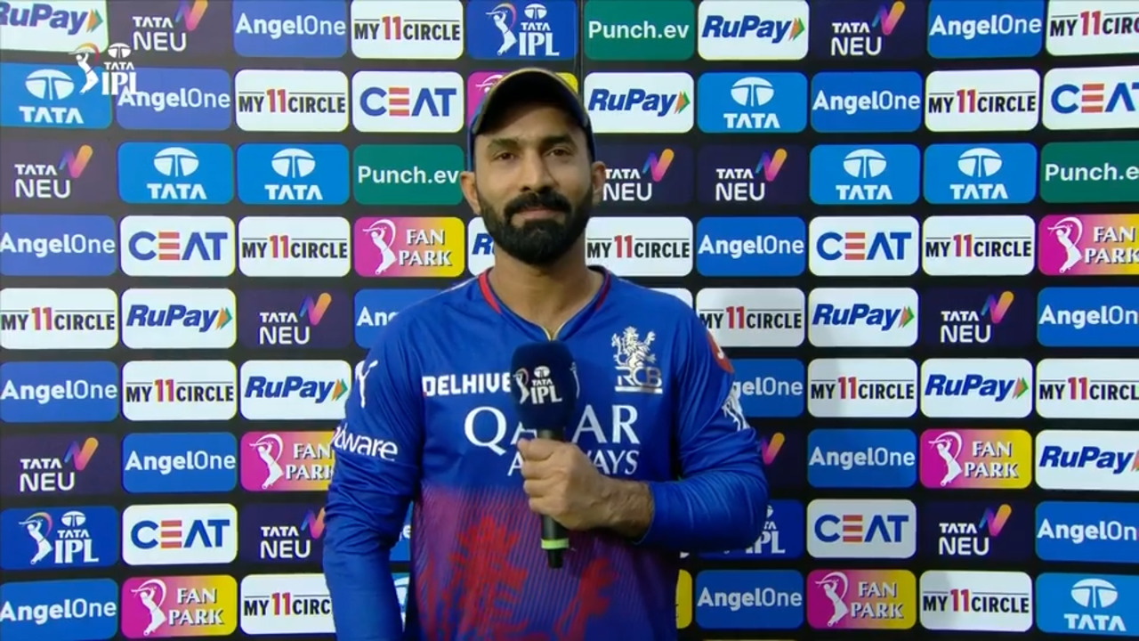 M58: PBKS vs RCB – Dinesh Karthik Interview
