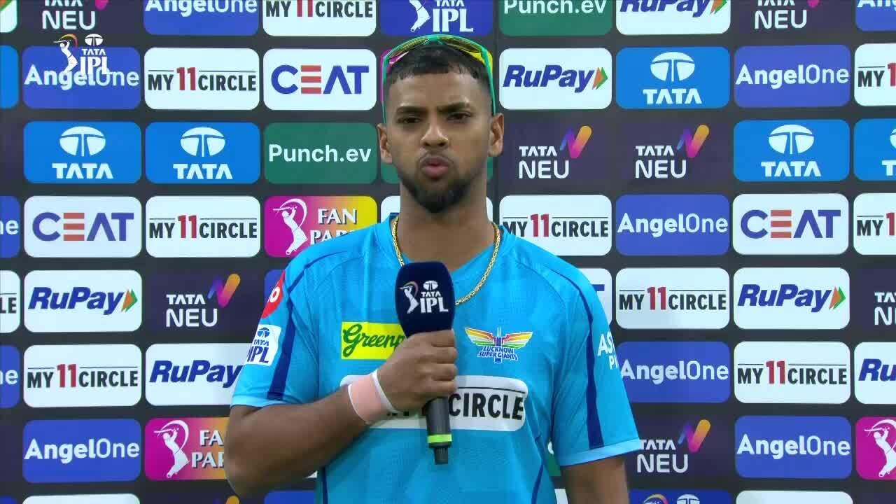 M26: LSG vs DC – Nicholas Pooran Interview