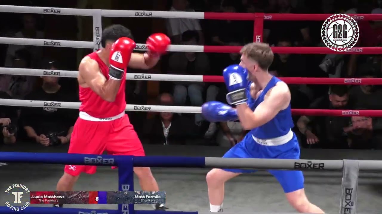 THE FOUNDRY - THE HEAT OF BATTLE 4 : LUCIO MATTHEWS vs MATT FARMILO Boxing Fight