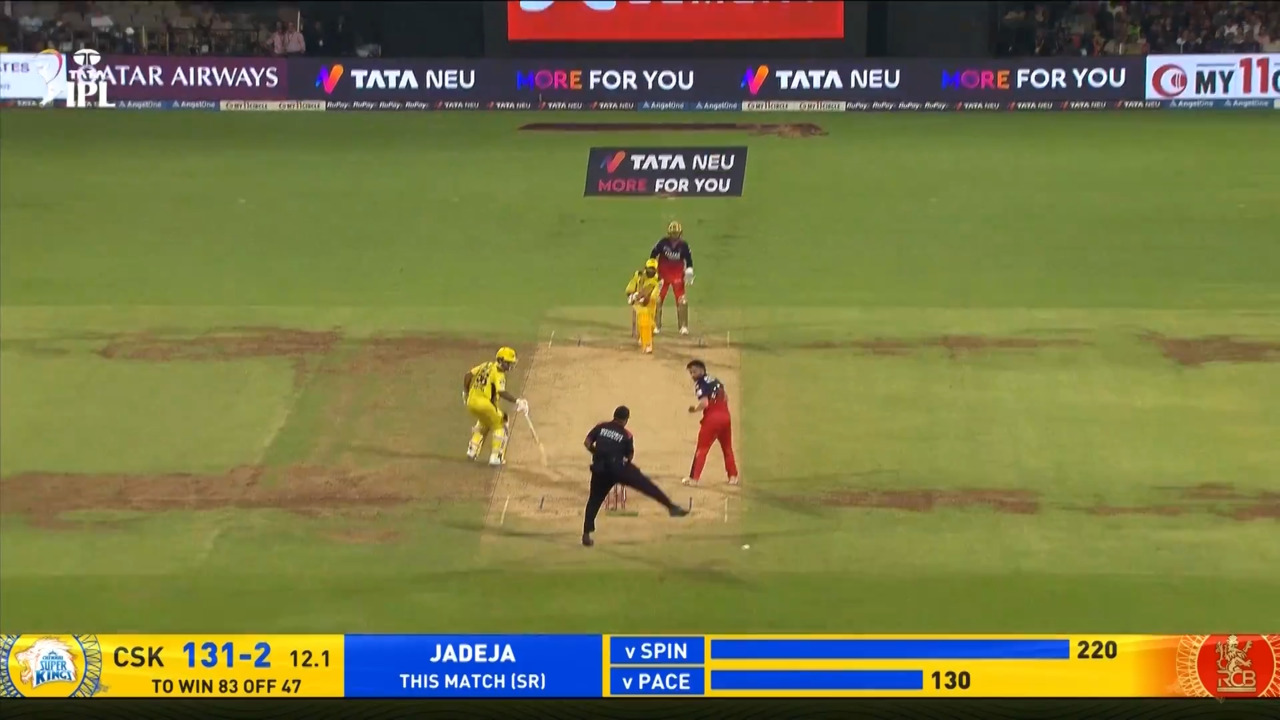 Stumps, Deflection! A close call for the umpire😅