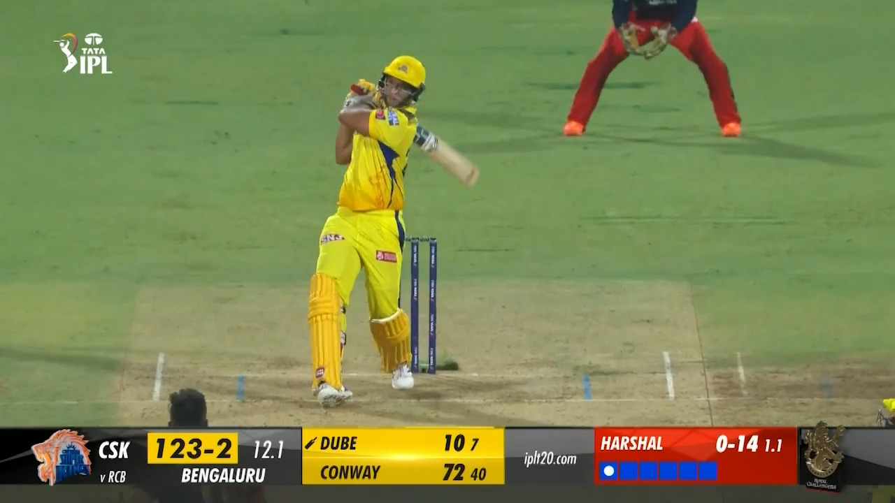 M24: RCB vs CSK – Shivam Dube Six