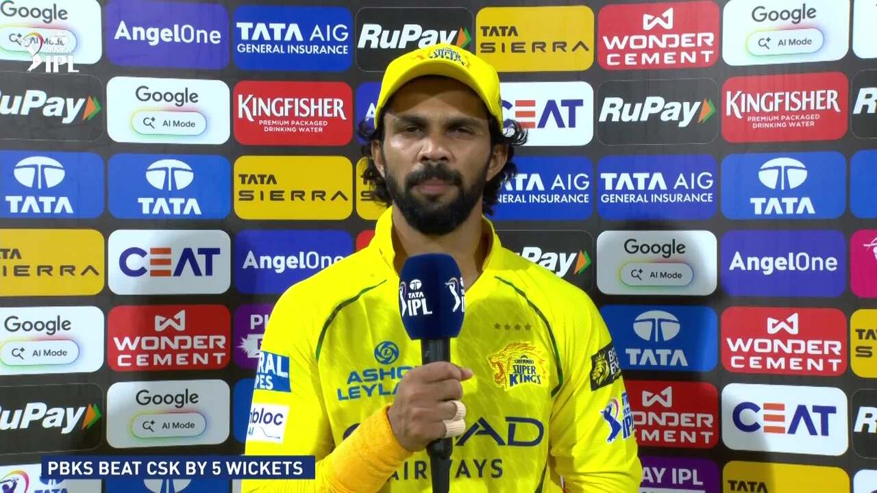 IPL 2026 M07: CSK vs PBKS - Ruturaj Gaikwad Interview background
