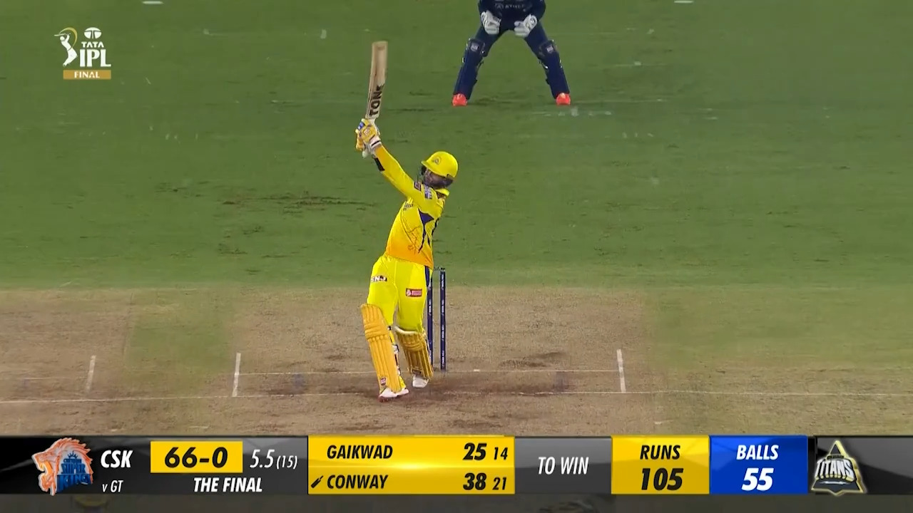 Final: CSK vs GT – Devon Conway Six