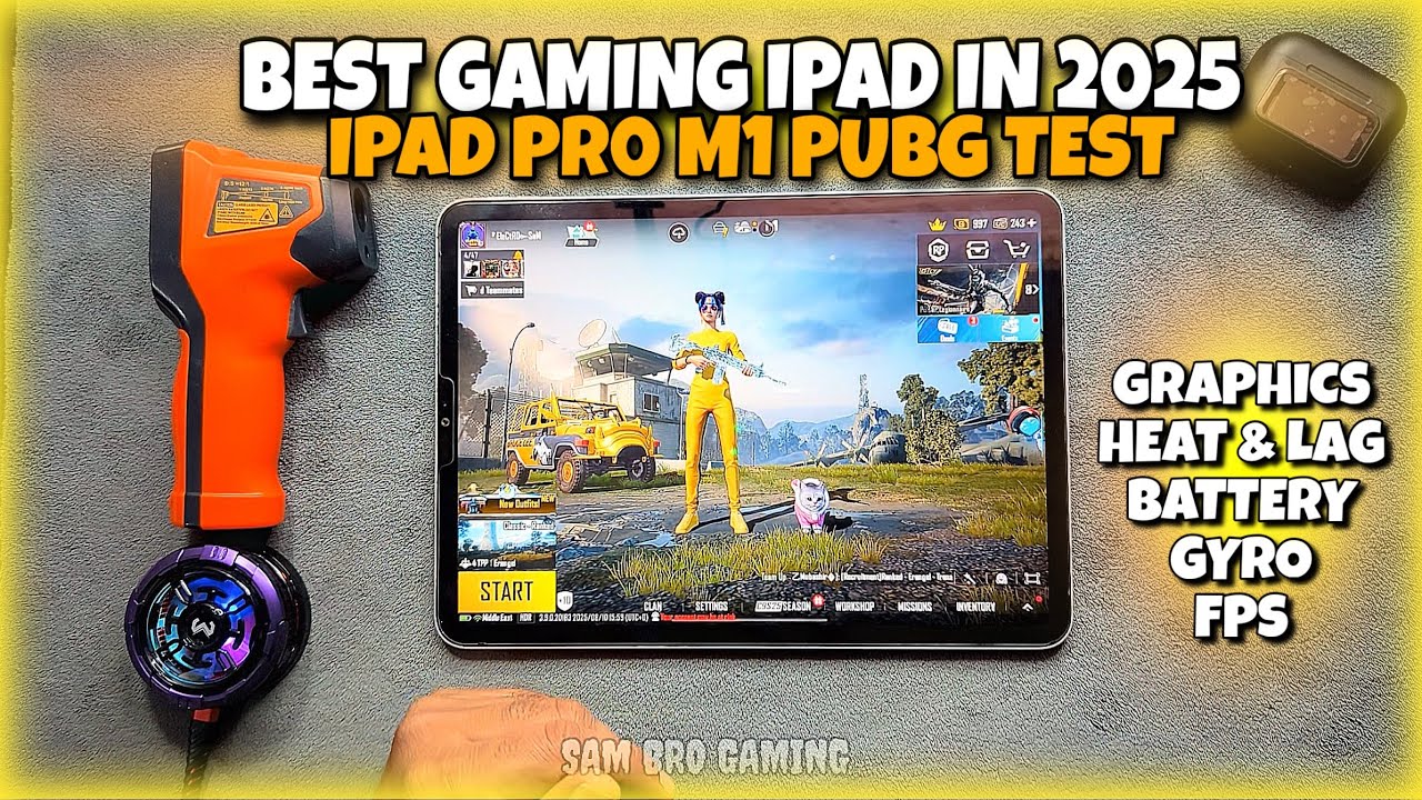 iPad Pro M1 PUBG Test 2025 With Handcam Gameplay | 120fps | Heat & Lag | Battery Drain