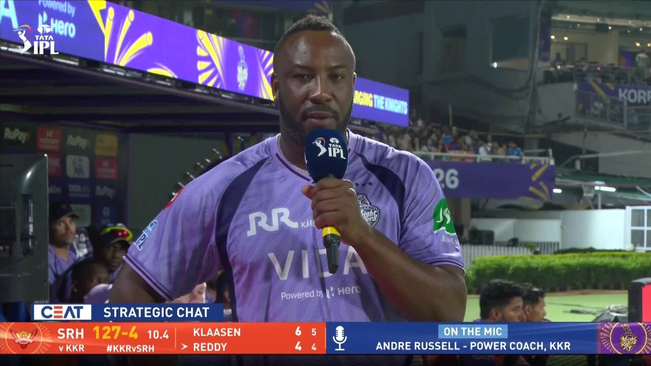 IPL 2026 M06: KKR vs SRH - Andre Russell Interview