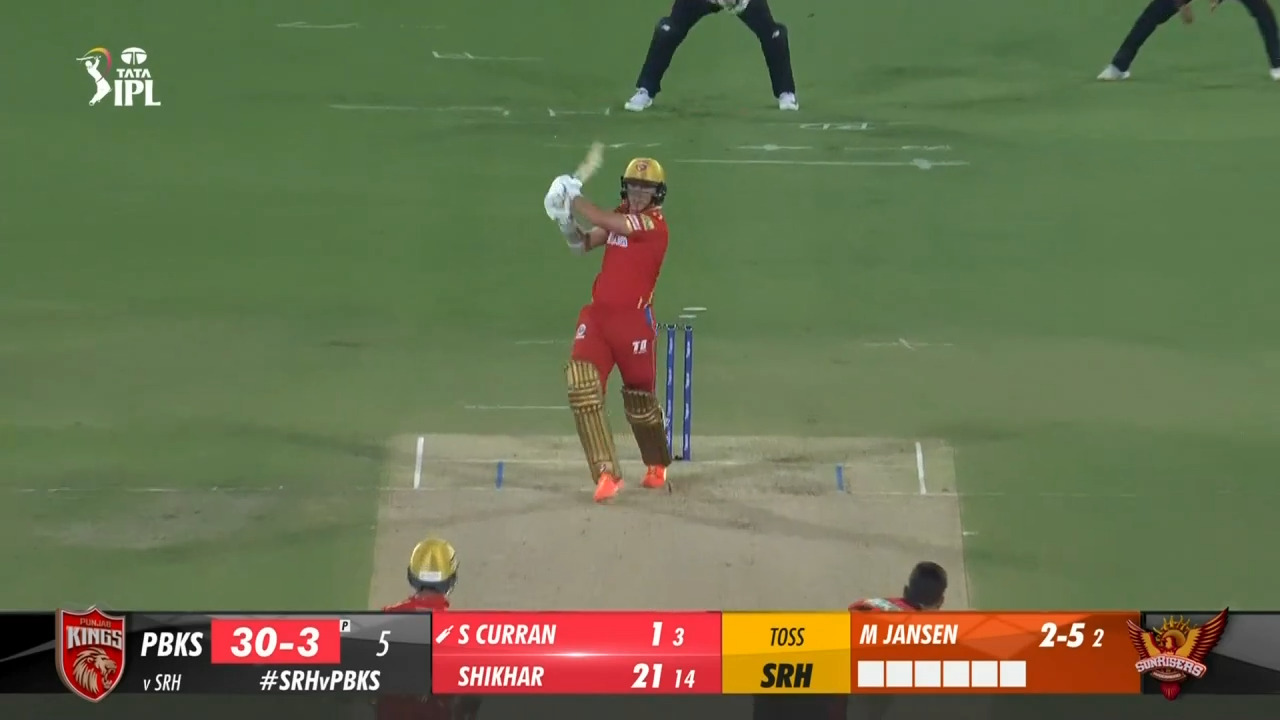 M14: SRH vs PBKS – Sam Curran Six
