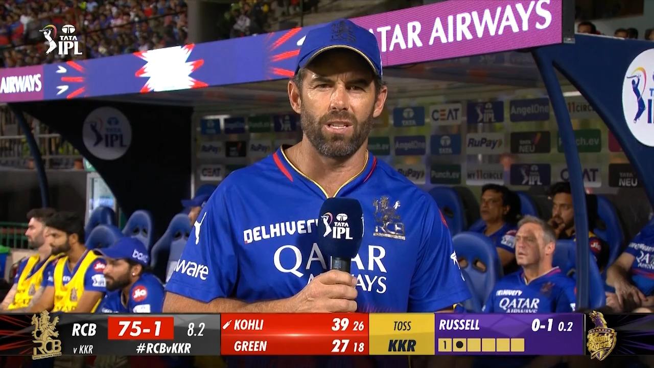M10: RCB vs KKR – Neil McKenzie Interview background