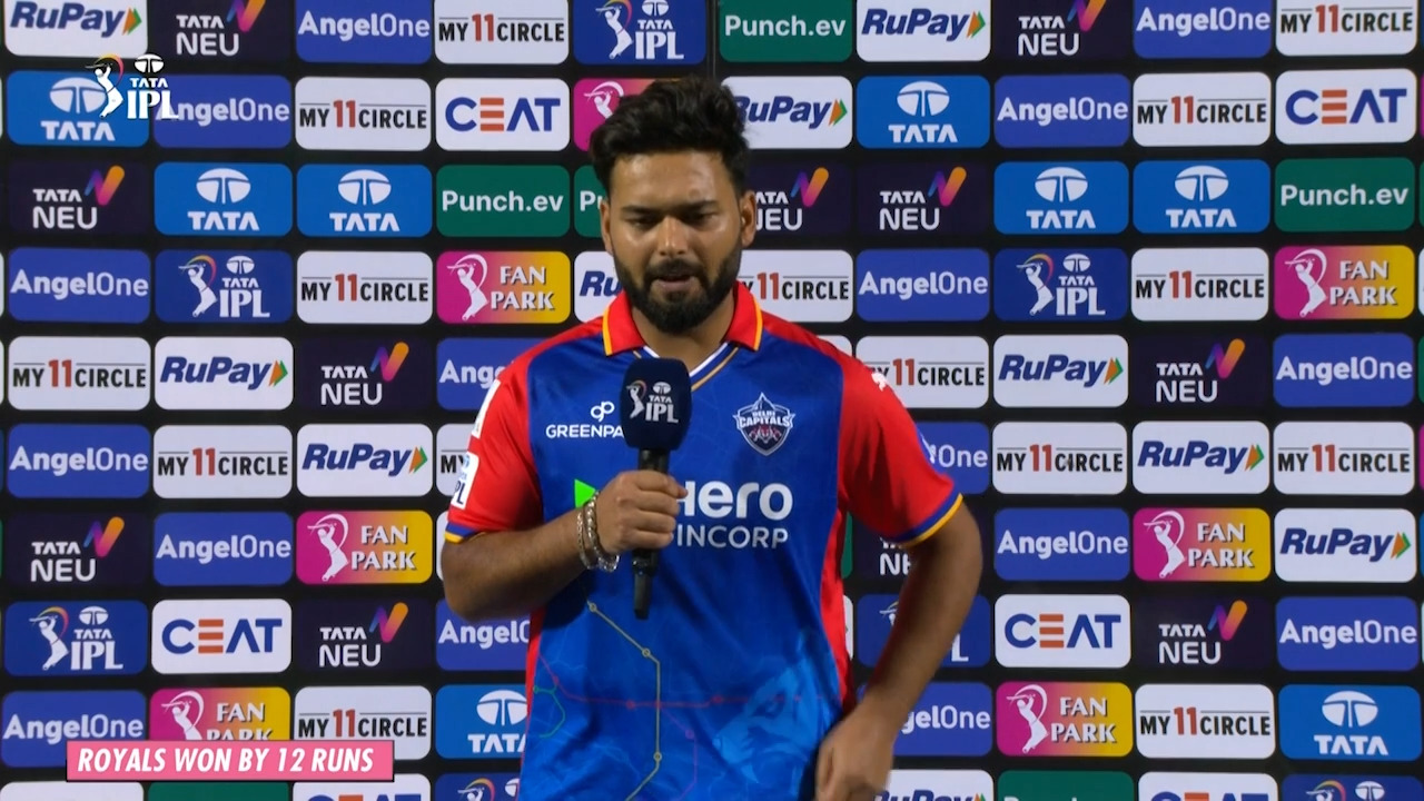 M09: RR vs DC – Rishabh Pant Interview