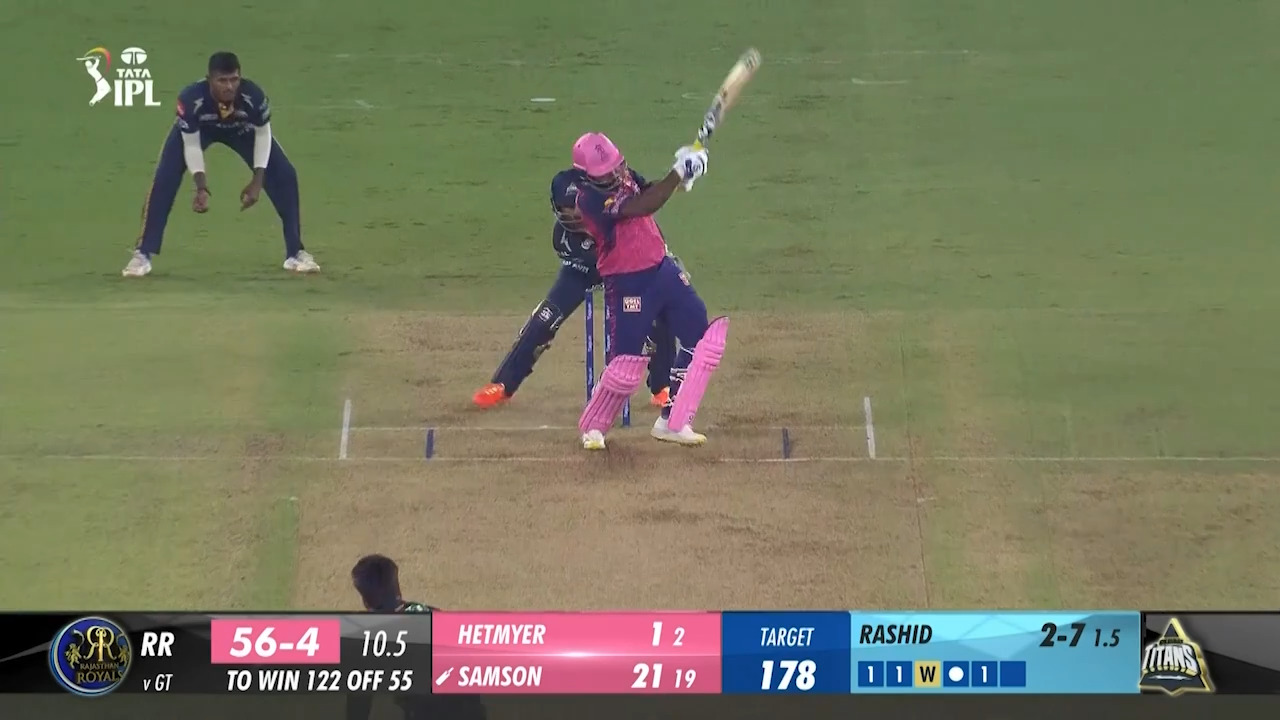 M23: GT vs RR – Sanju Samson Six