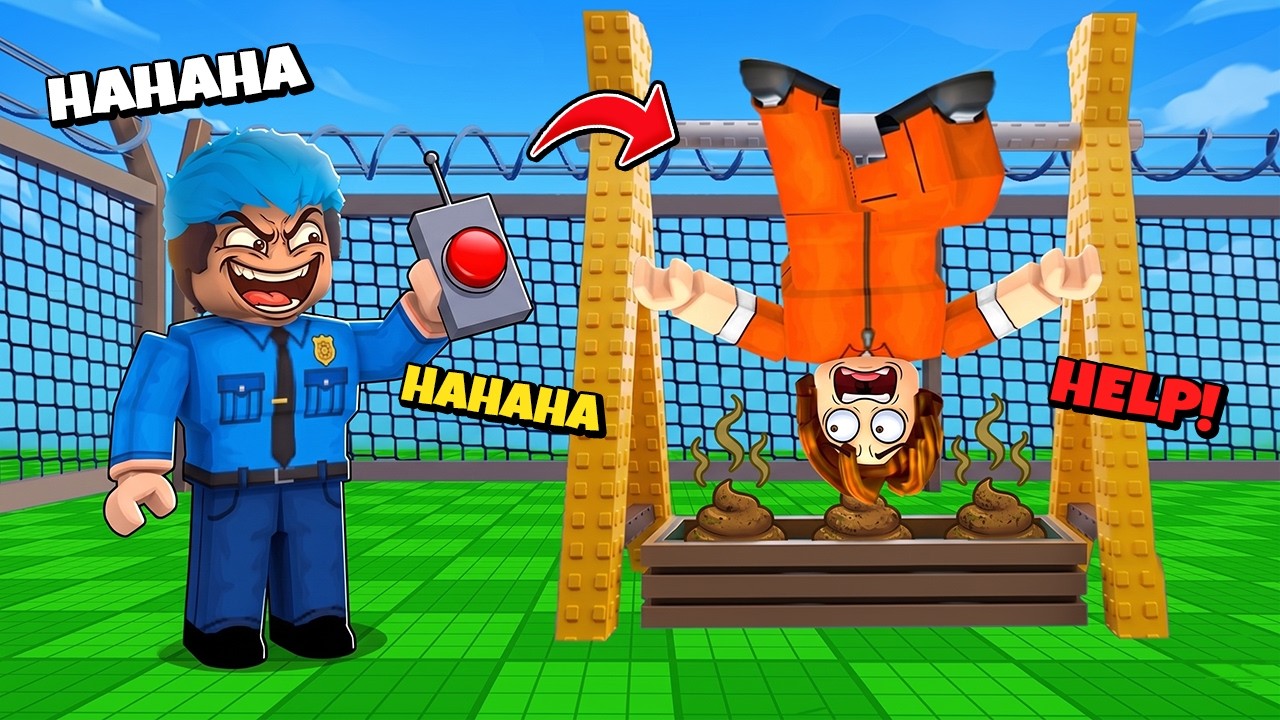 PINARUSAHAN KO ANG MGA KAIBIGAN KONG PRISONER | Roblox | Jail Your Friends