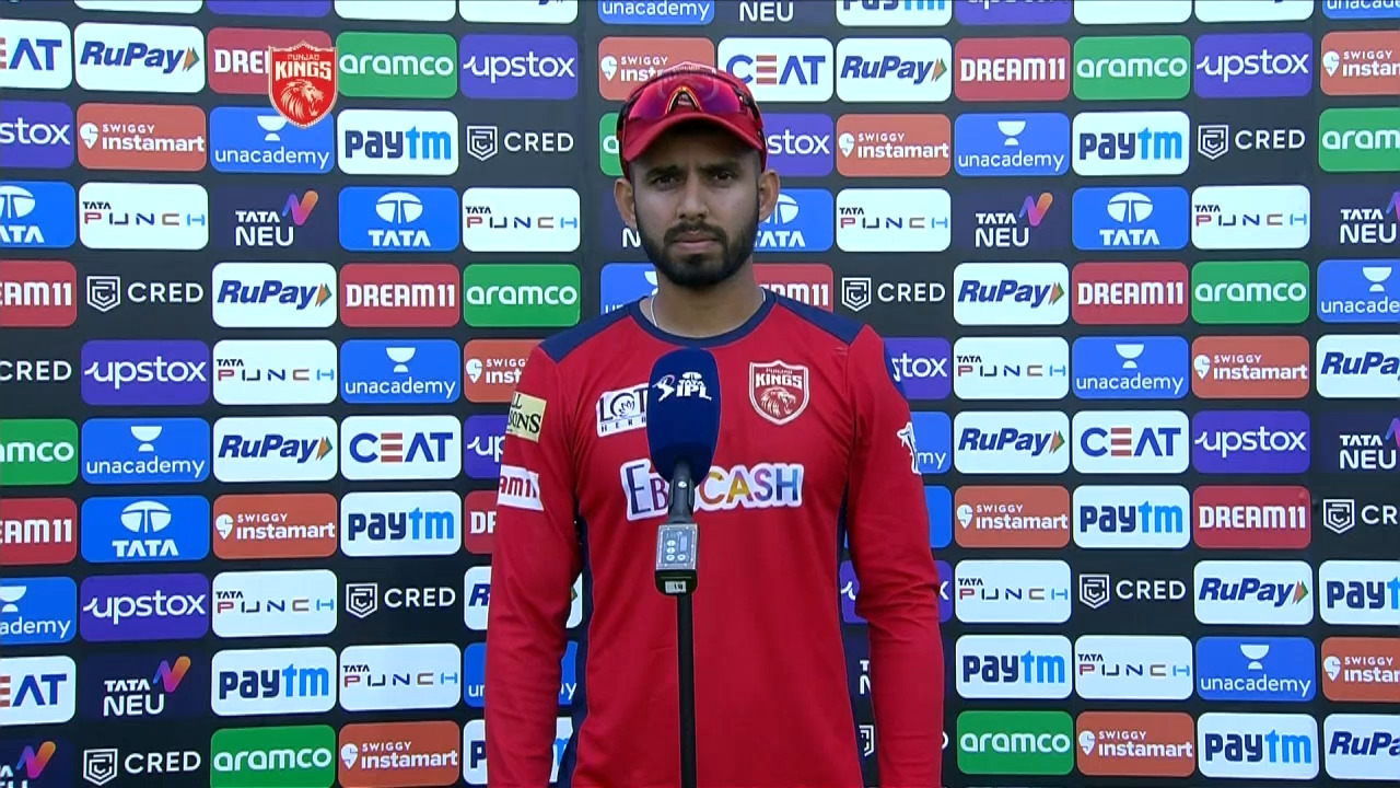M16: PBKS vs GT – Jitesh Sharma Interview