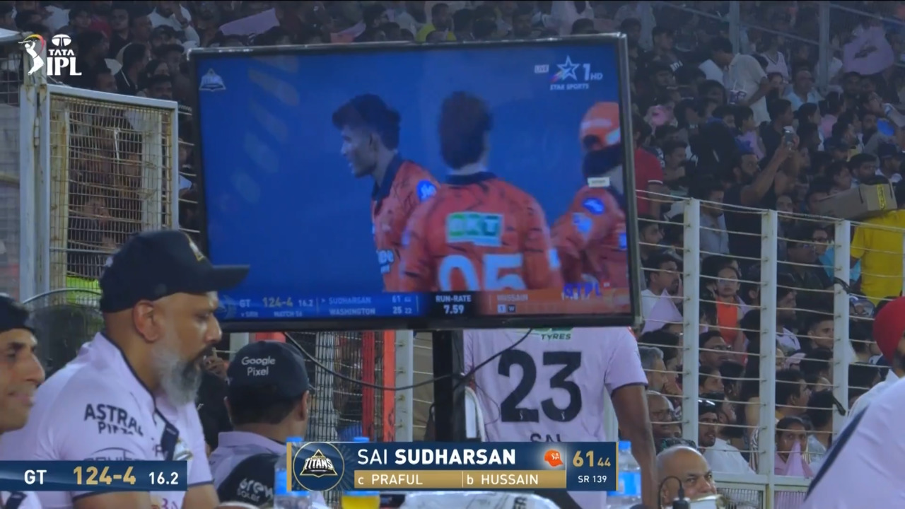 IPL 2026 M56: GT vs SRH - Sai Sudharsan Wicket