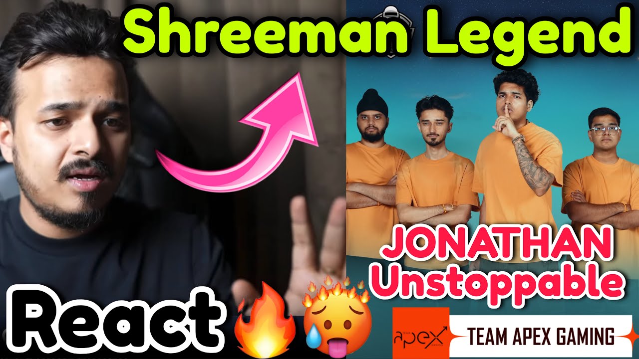 🇮🇳JONATHAN Aura Everyone Shocked 😱🖤 Thug On APEX 🚀