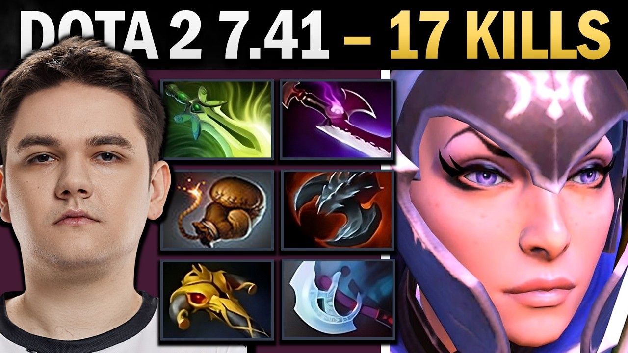 Luna Dota 2 7.41 with Silveredge and 900 GPM - Dota Gameplay