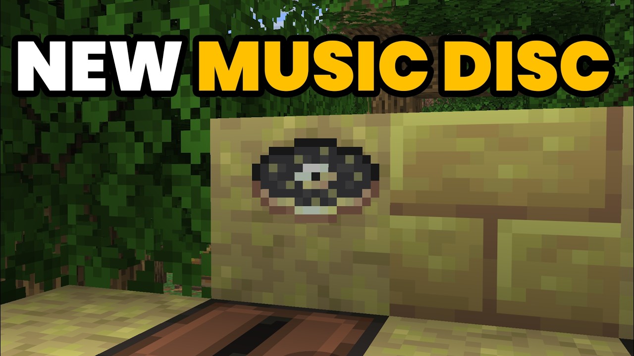 Minecraft 26.2 Snapshot 7 - NEW MUSIC DISC SHOWCASE! fingerspit - Bounce