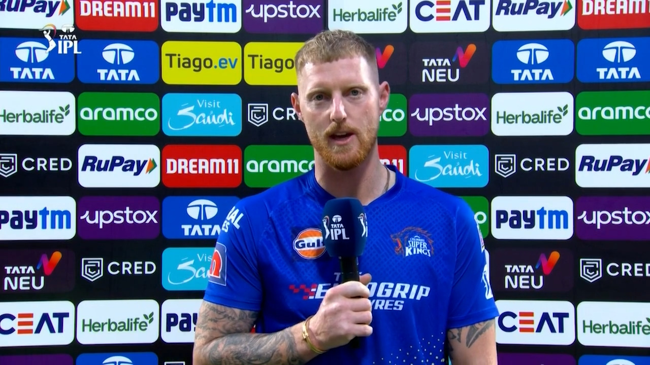 M06: CSK vs LSG – Ben Stokes Interview