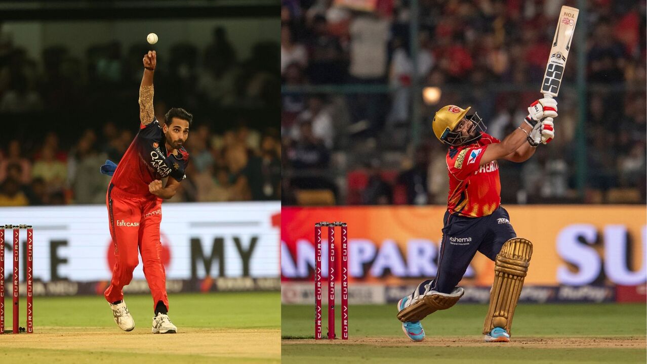 4, 4, W: Bhuvneshwar Kumar has the last laugh in battle with Prabhsimran Singh