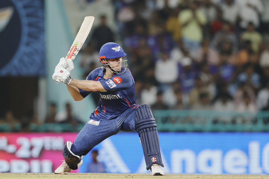 Mitchell Marsh's opening act of 45(36) background