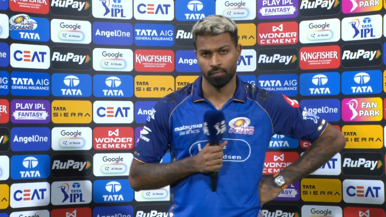 IPL 2026 M20: MI vs RCB - Hardik Pandya Interview