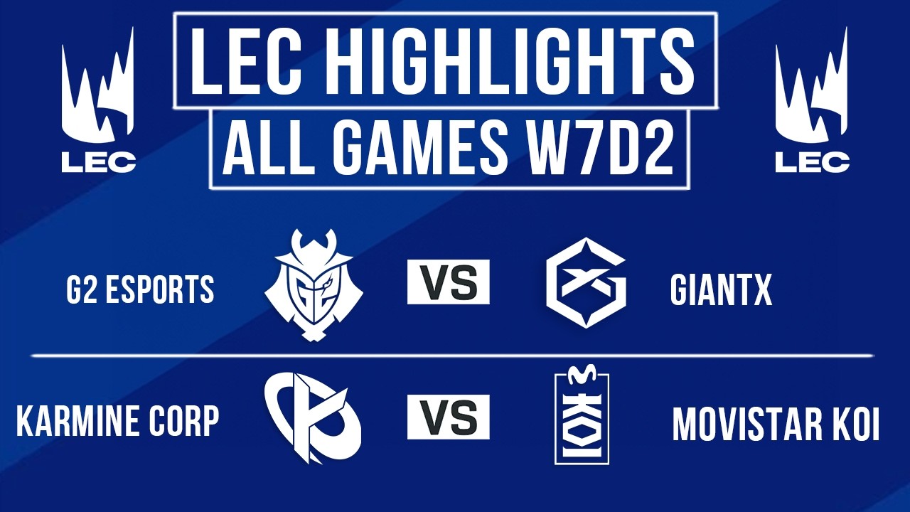 LEC Highlights ALL GAMES W7D2 | LEC Spring 2026