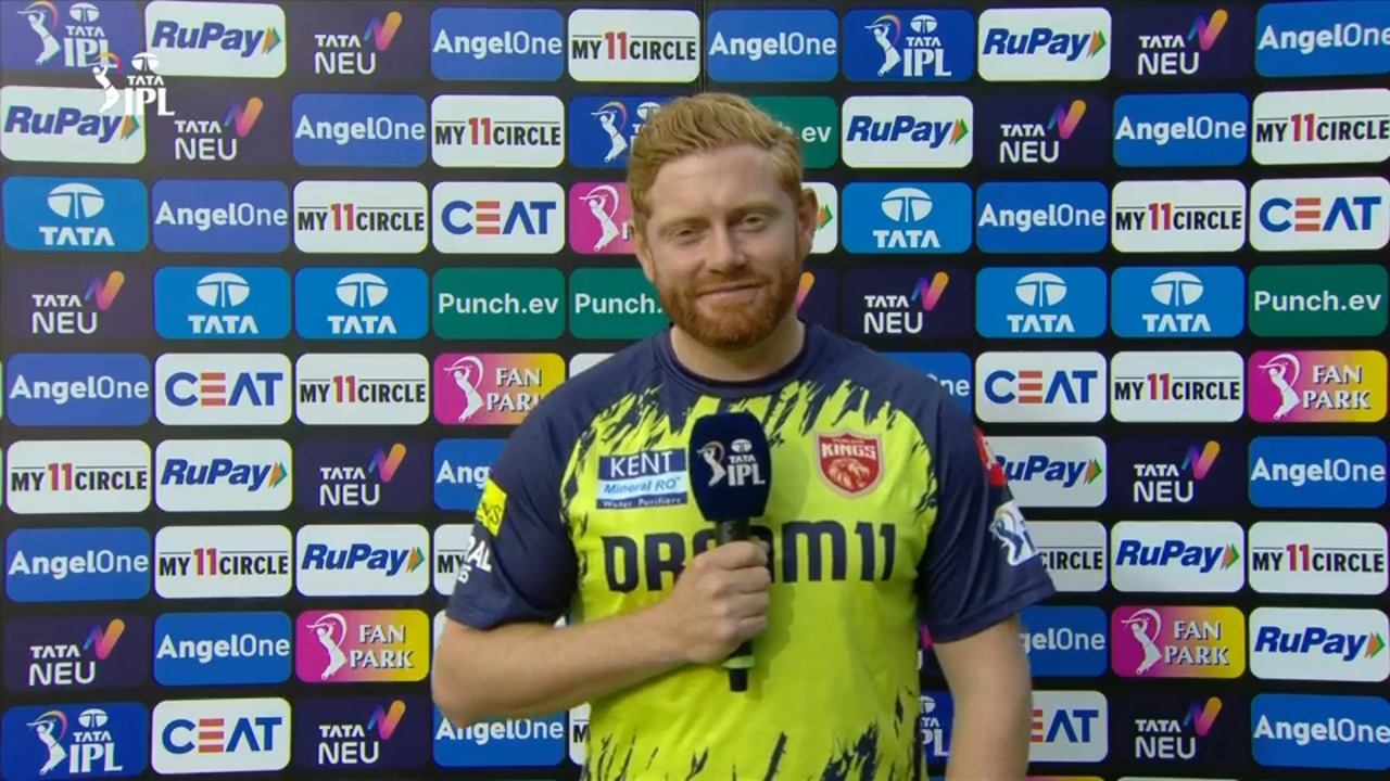 M58: PBKS vs RCB – Jonny Bairstow Interview