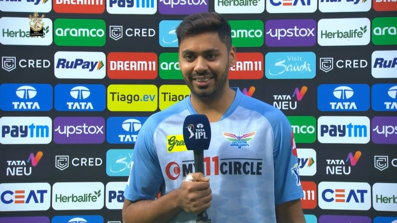 M15: RCB vs LSG – Avesh Khan Interview