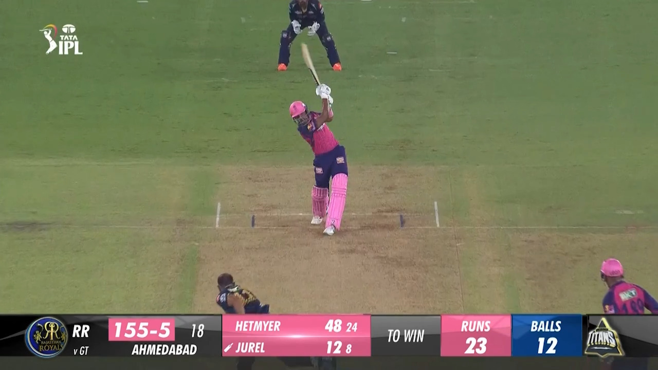 M23: GT vs RR – Dhruv Jurel Six