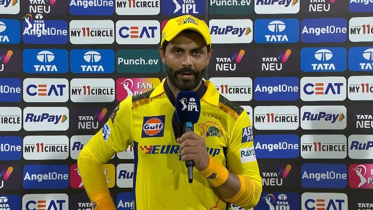 M22: CSK vs KKR – Ravindra Jadeja Interview