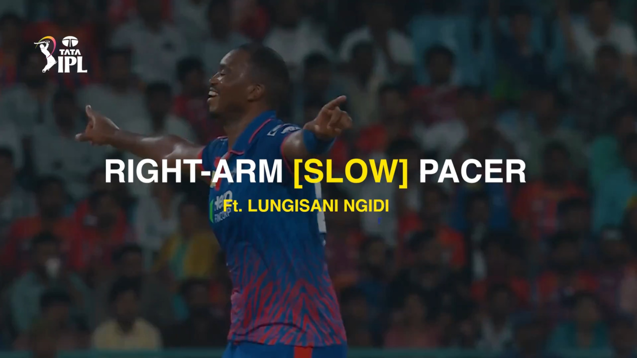 Right-Arm (Slow) Pacer, ft. Lungisani Ngidi background