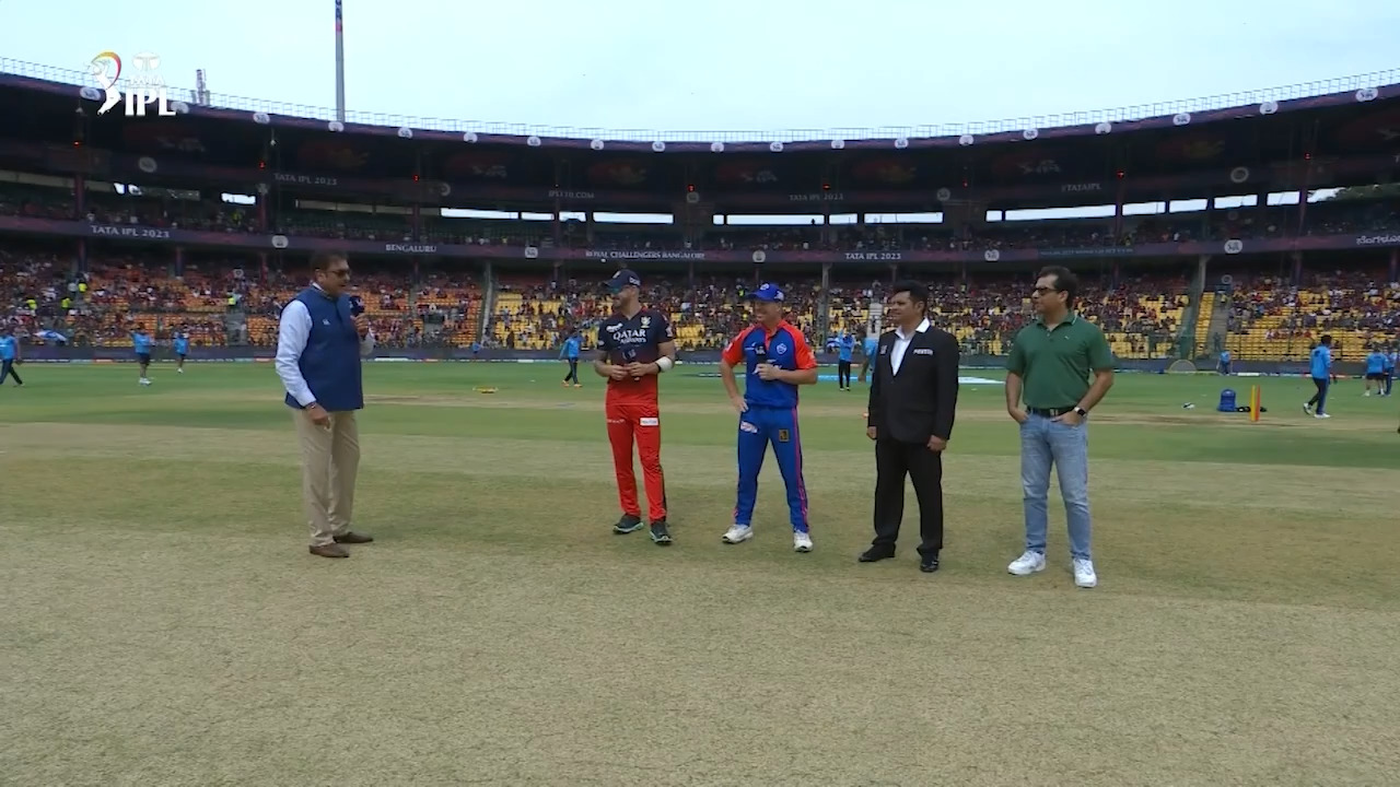 M20: RCB vs DC – Toss