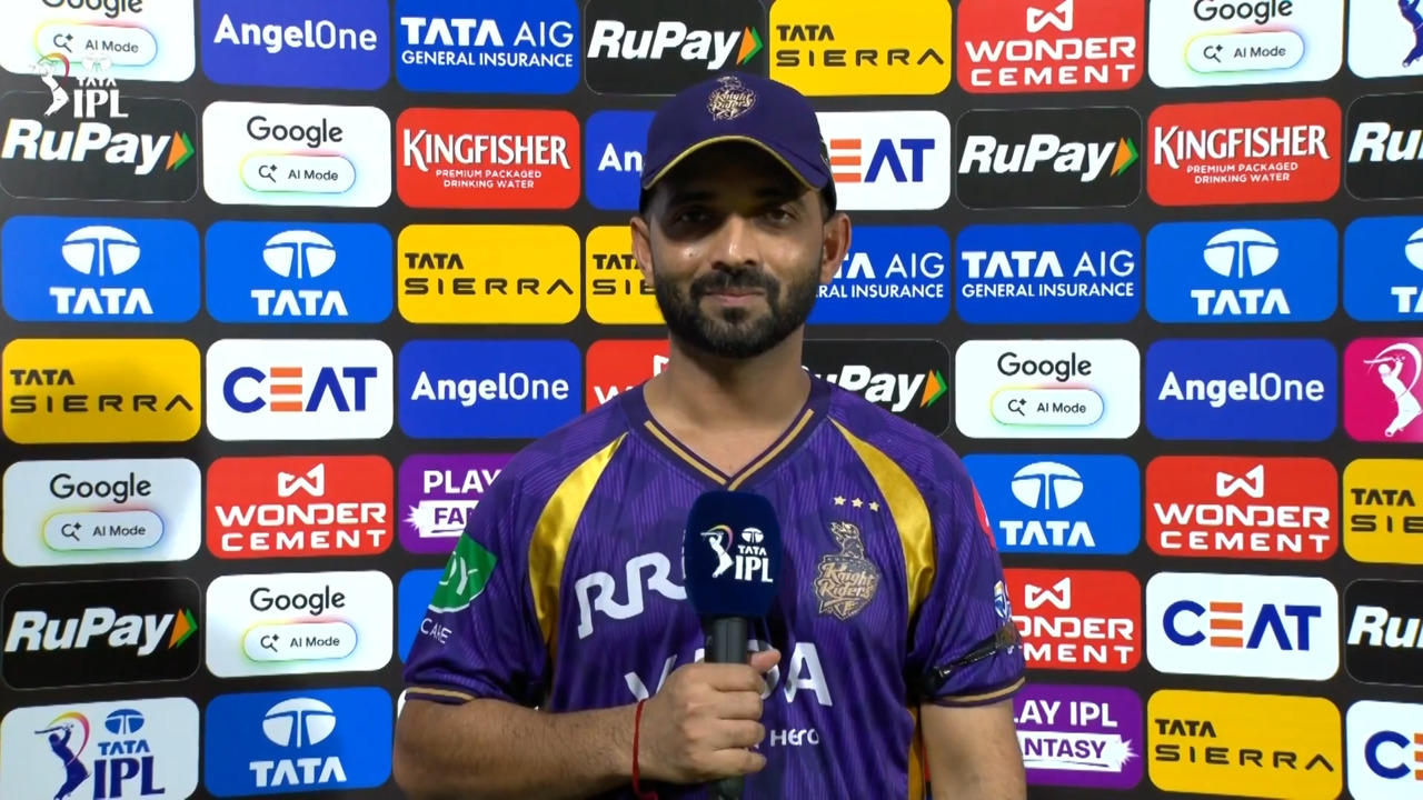 IPL 2026 M22: CSK vs KKR - Ajinkya Rahane Interview