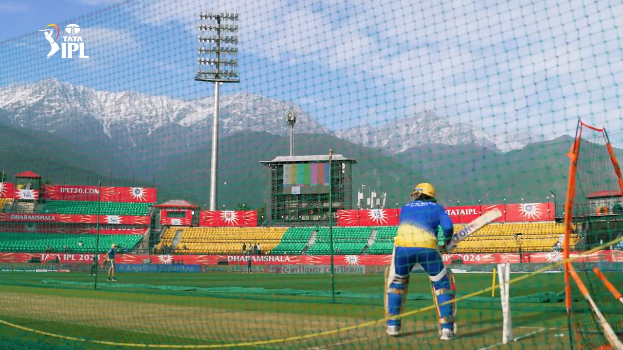 MSD in Dharamsala background