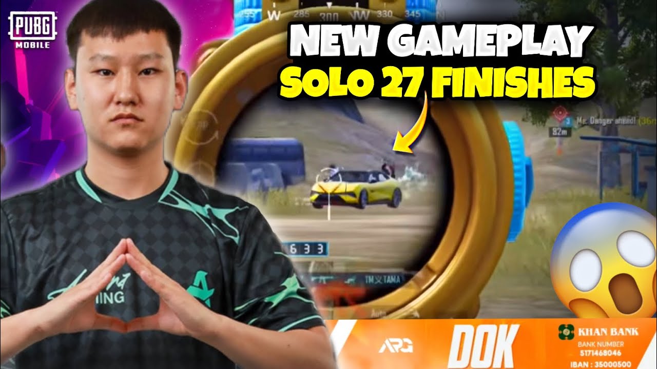PUBG MONGOLIAđ±SOLO 27 Finishes in Ultimate Royal New Gameplayâs | AURORA DOK background