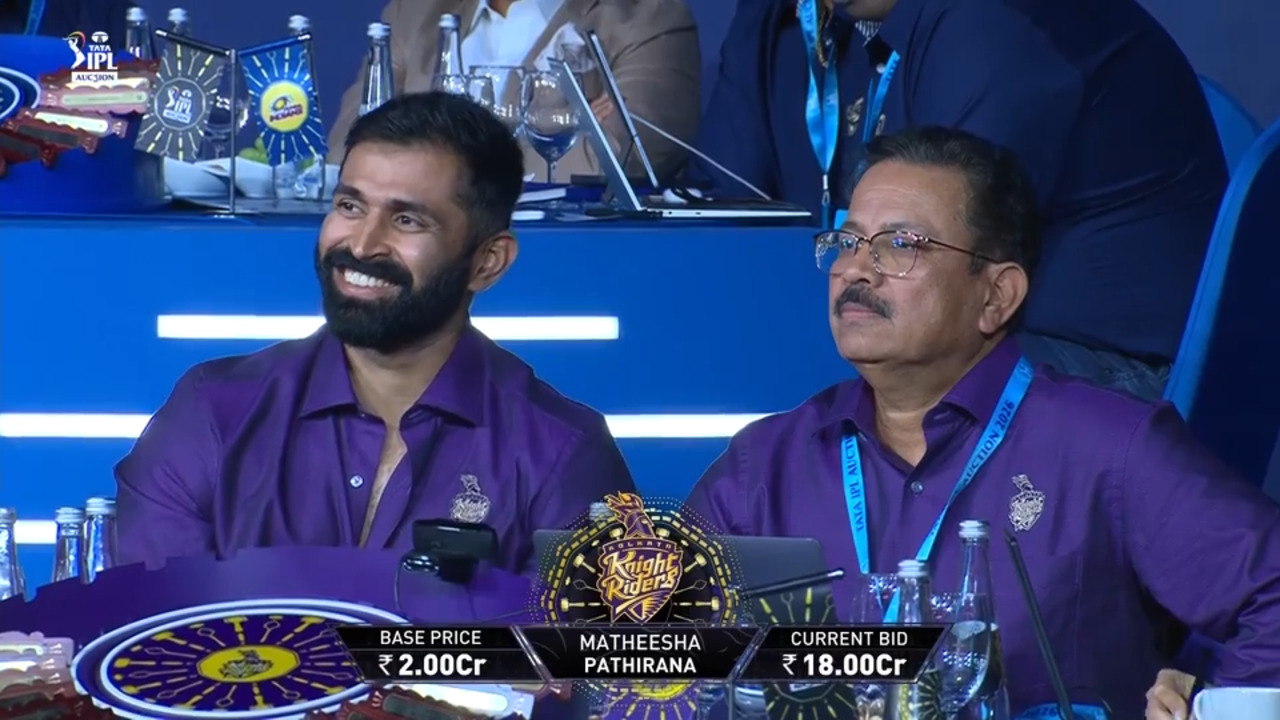 Mega bid alert! Matheesha Pathirana is a Knight at INR 18 Crore