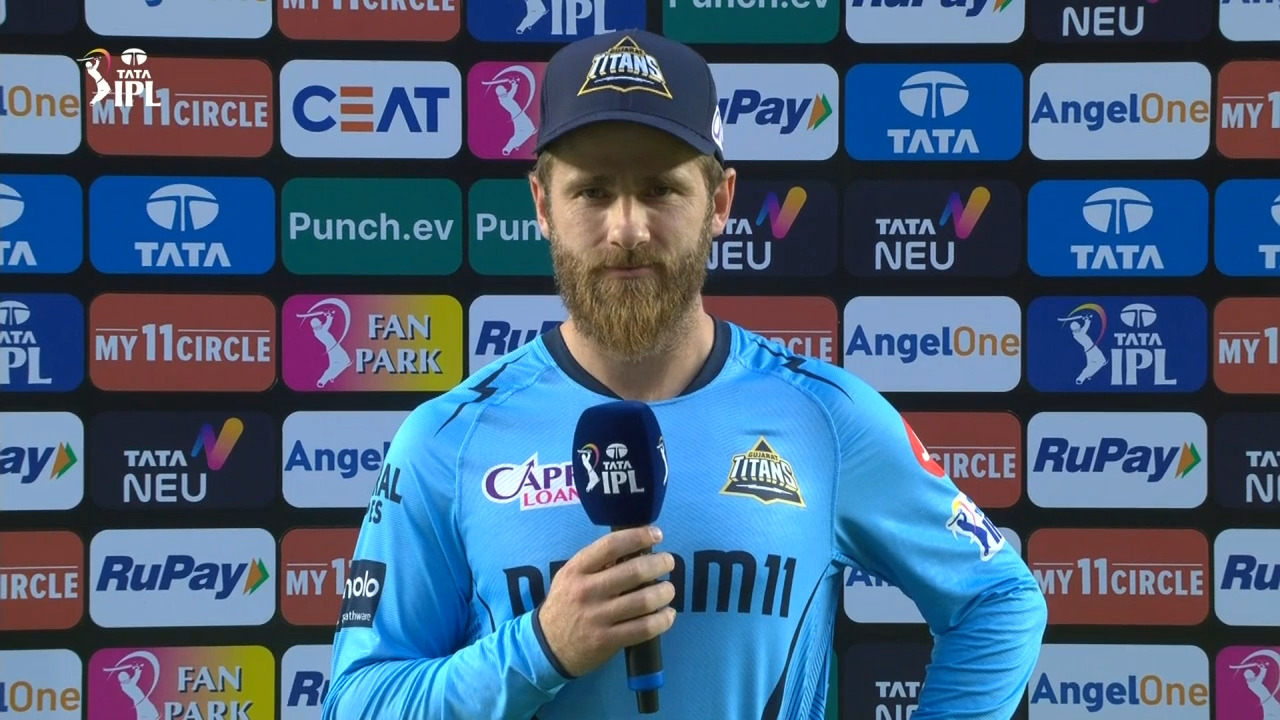 M05: GT vs MI – Kane Williamson Interview
