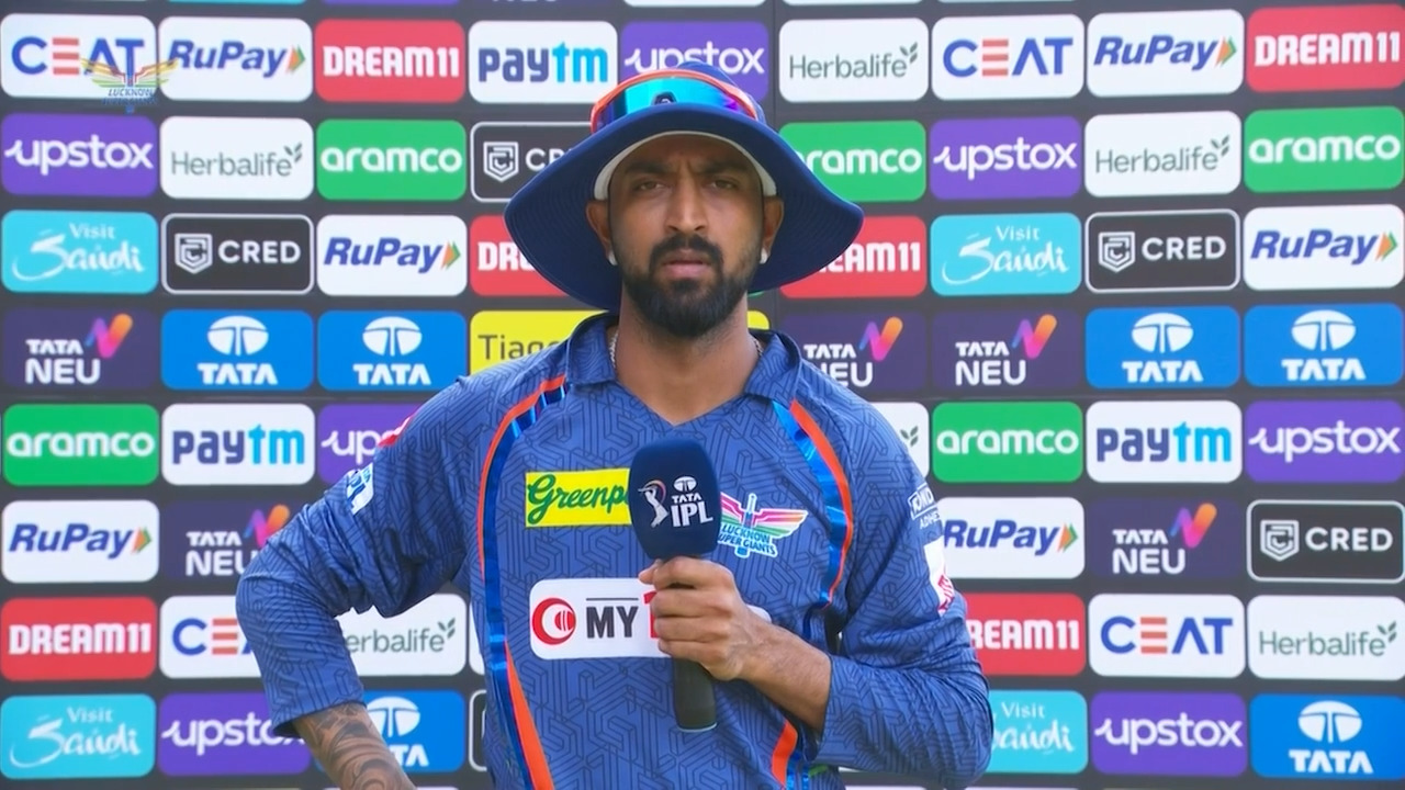 M30: LSG vs GT – Krunal Pandya Interview
