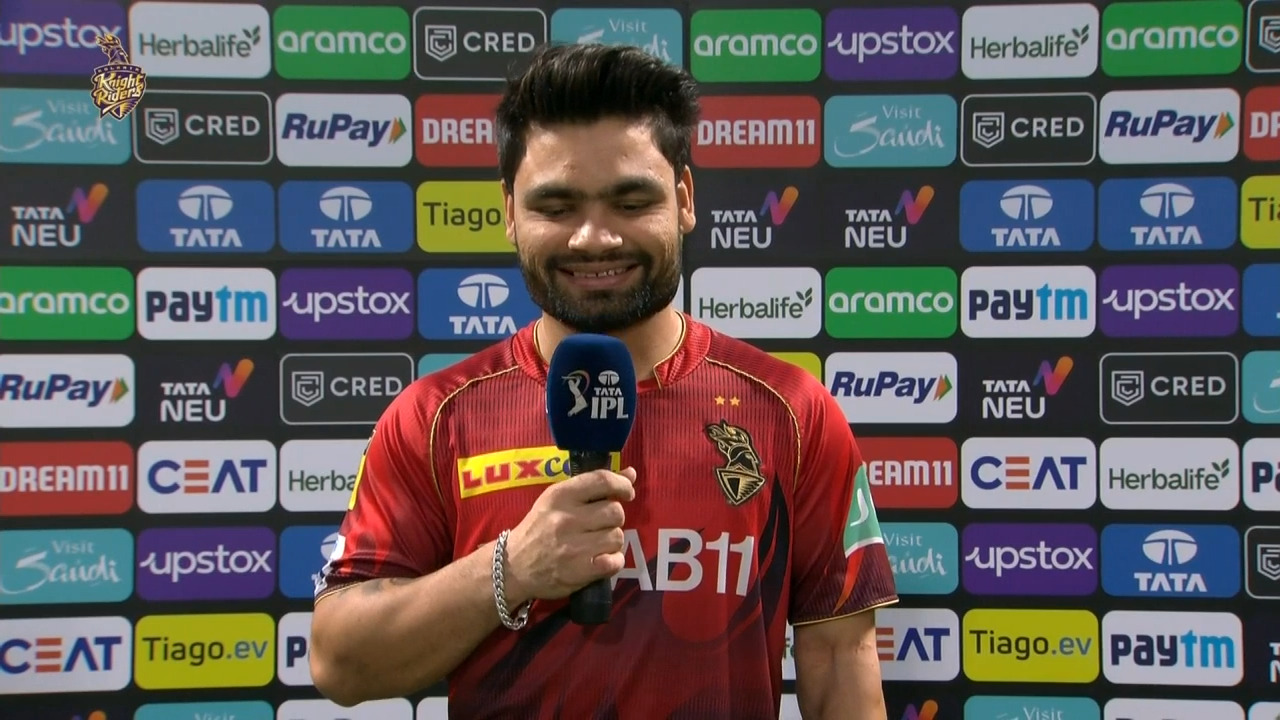 M53: KKR vs PBKS – Rinku Singh Interview