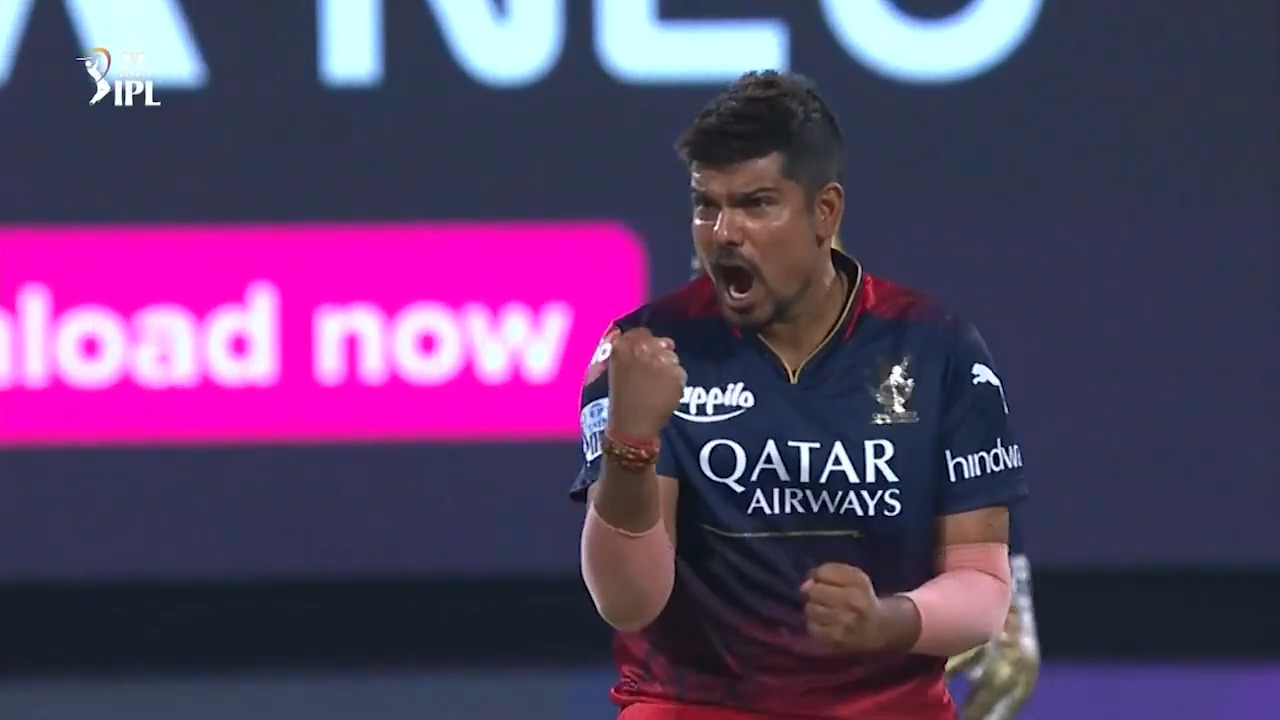 M05: RCB vs MI – Fall of Wickets