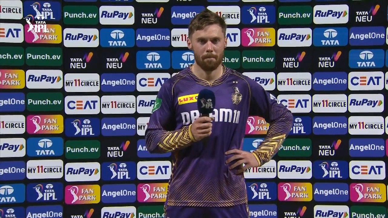 M42: KKR vs PBKS – Phil Salt Interview background