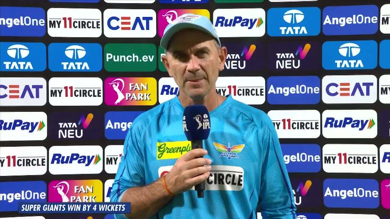 M48: LSG vs MI – Justin Langer Interview